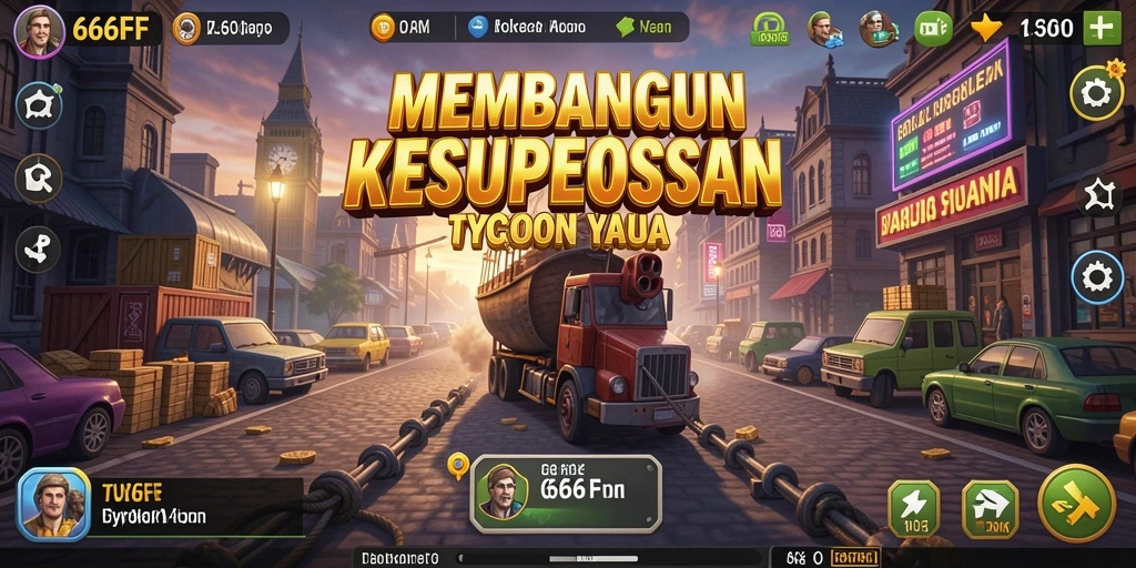 Tampilan menawan dari gameplay strategis 666FF.