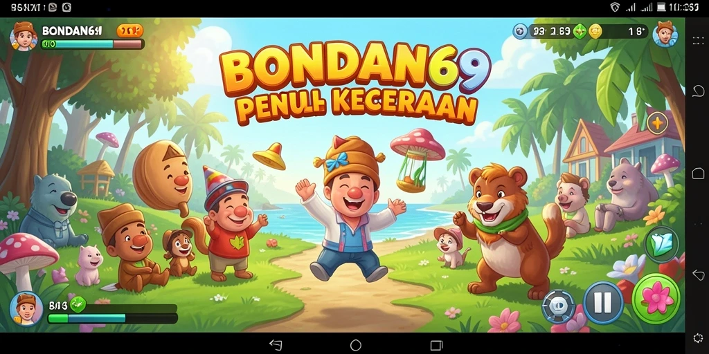 Tampilan gameplay seru dari BONDAN69 dengan berbagai level menantang.