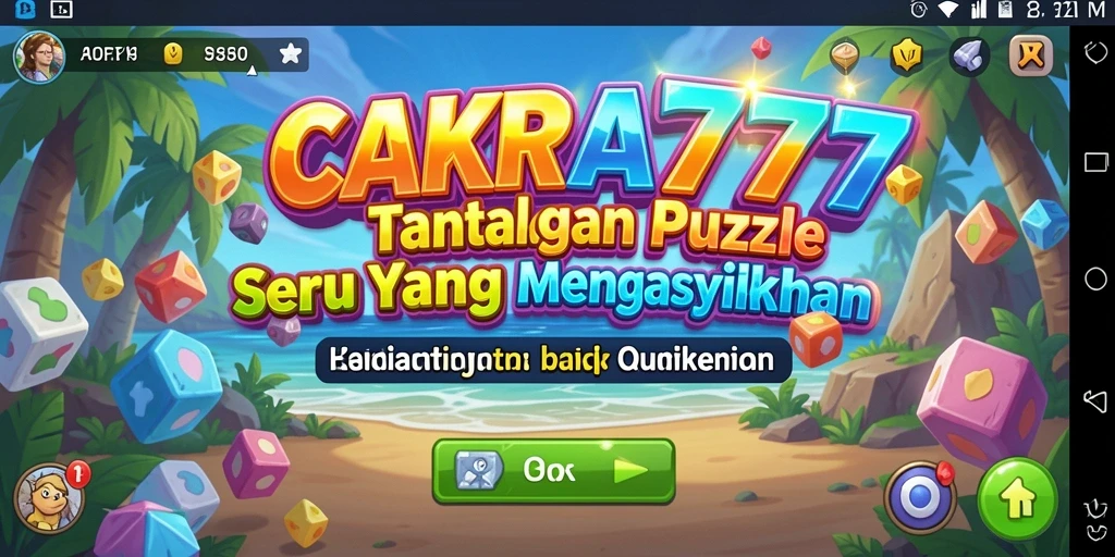 Tampilan gameplay CAKRA777 yang menarik dengan tantangan Puzzle menanti.
