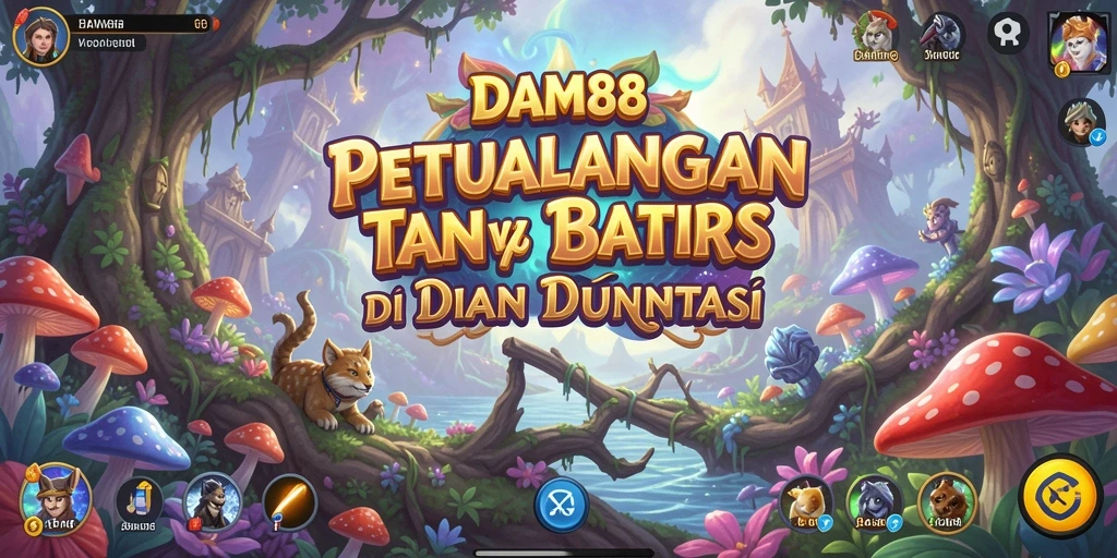 Gameplay seru dalam dunia petualangan yang fantastis.
