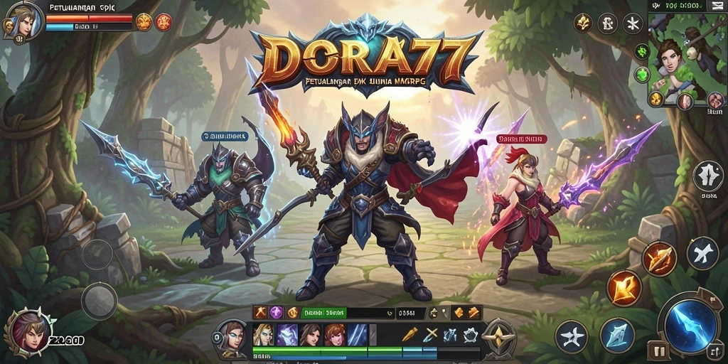 Gameplay DORA77 yang seru dan mendebarkan di dunia MMORPG.