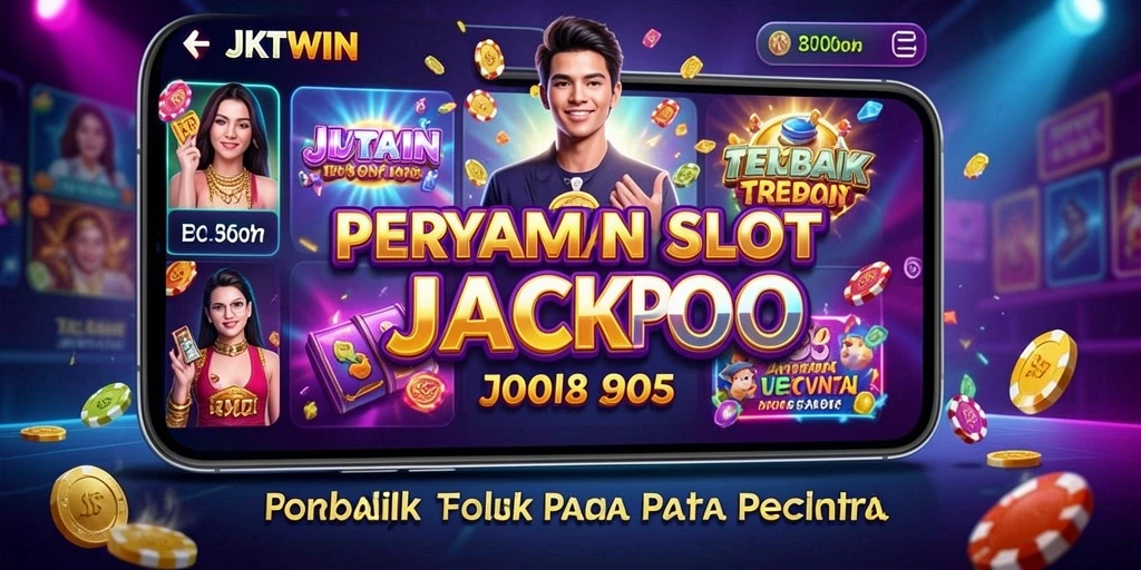 Screenshot utama JKTWIN menampilkan gameplay Slot yang menarik dan interaktif.