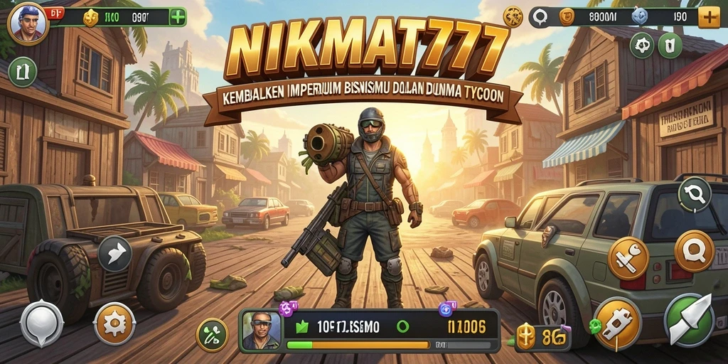 Tampilan gameplay NIKMAT777 yang menarik dan dinamis.
