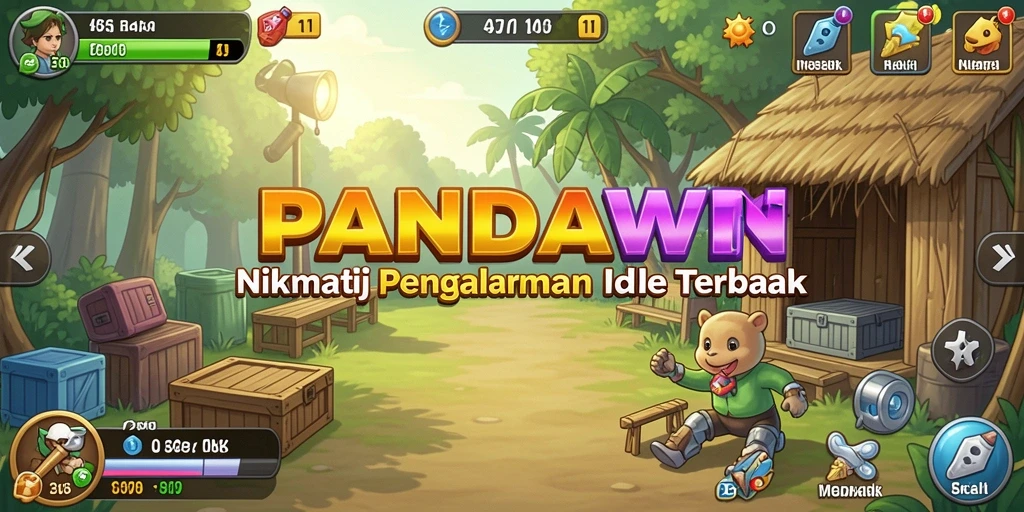 Tampilan gameplay Idle yang seru dan interaktif.
