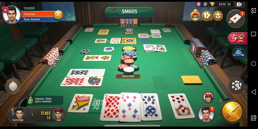 Screenshot gameplay Gaple yang penuh aksi dan seru.