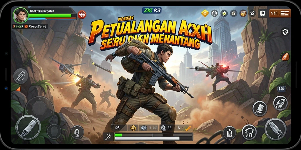 Tampilan menarik dalam aksi seru ZK3 yang memukau.